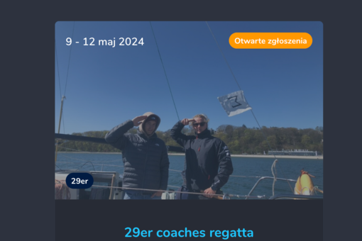 29er coaches regatta