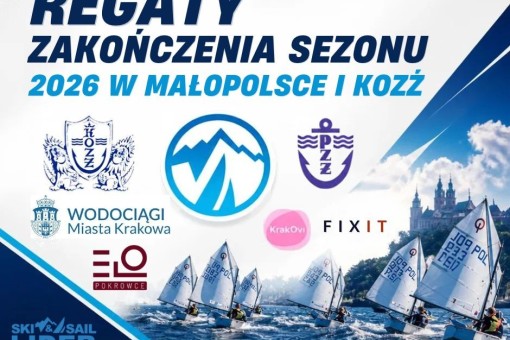Zakończenie Sezonu Żeglarskiego 2026 w Małopolsce i KOZŻ