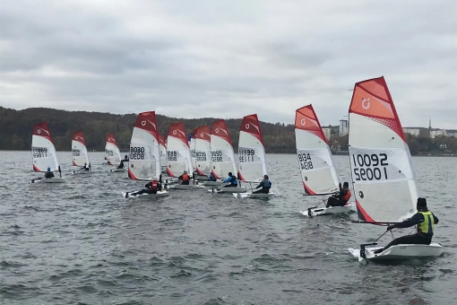 Finał Super Pucharu Arki W klasie O’pen Skiff U15, U13