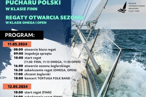 REGATY KLASYFIKACJI PUCHARU POLSKI W KLASIE FINN